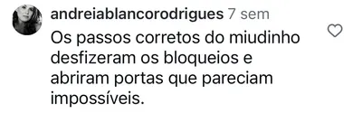 Depoimento de aluna 7