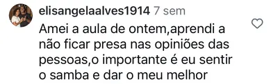 Depoimento de aluna 9